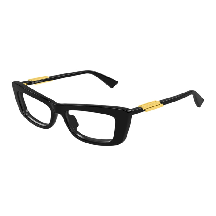 Gafas de Vista Bottega Veneta BV1449O-001 de Acetato Mujer 52 mm