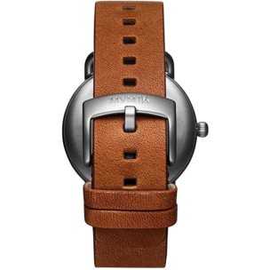 Reloj Mvmt MR01-BSL Hombre Analogico Cuarzo con Correa de Cuero