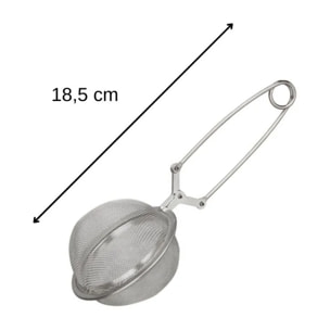Ensemble de 2 Boules à thé type Pinces à thé en inox 18,5 cm Fackelmann