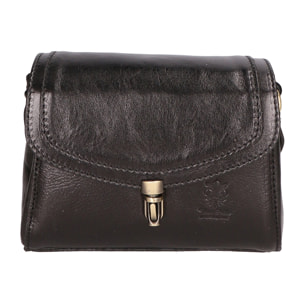 Borsa a tracolla Faye da donna In Vera pelle Made in Italy 18x13x5 cm