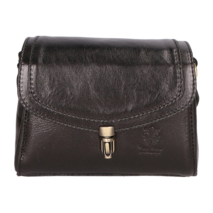 Borsa a tracolla Faye da donna In Vera pelle Made in Italy 18x13x5 cm