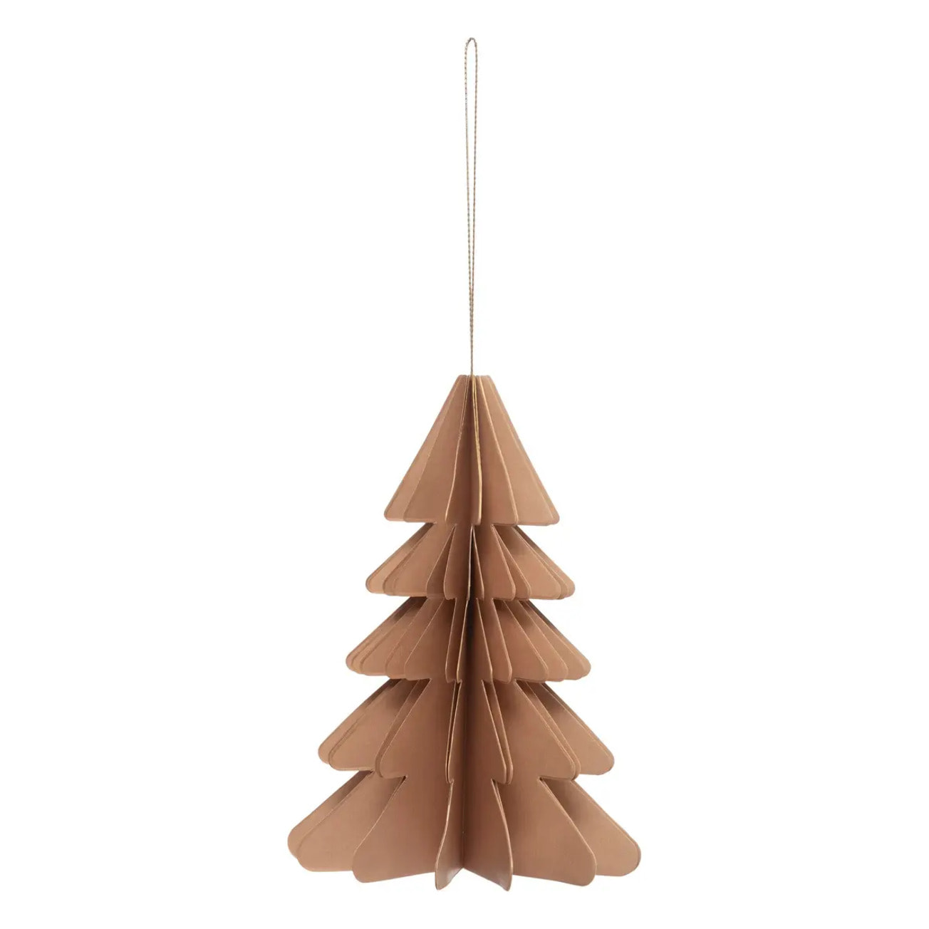 Décoration de sapin sapin beige 15cm