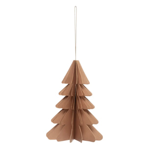 Décoration de sapin sapin beige 15cm