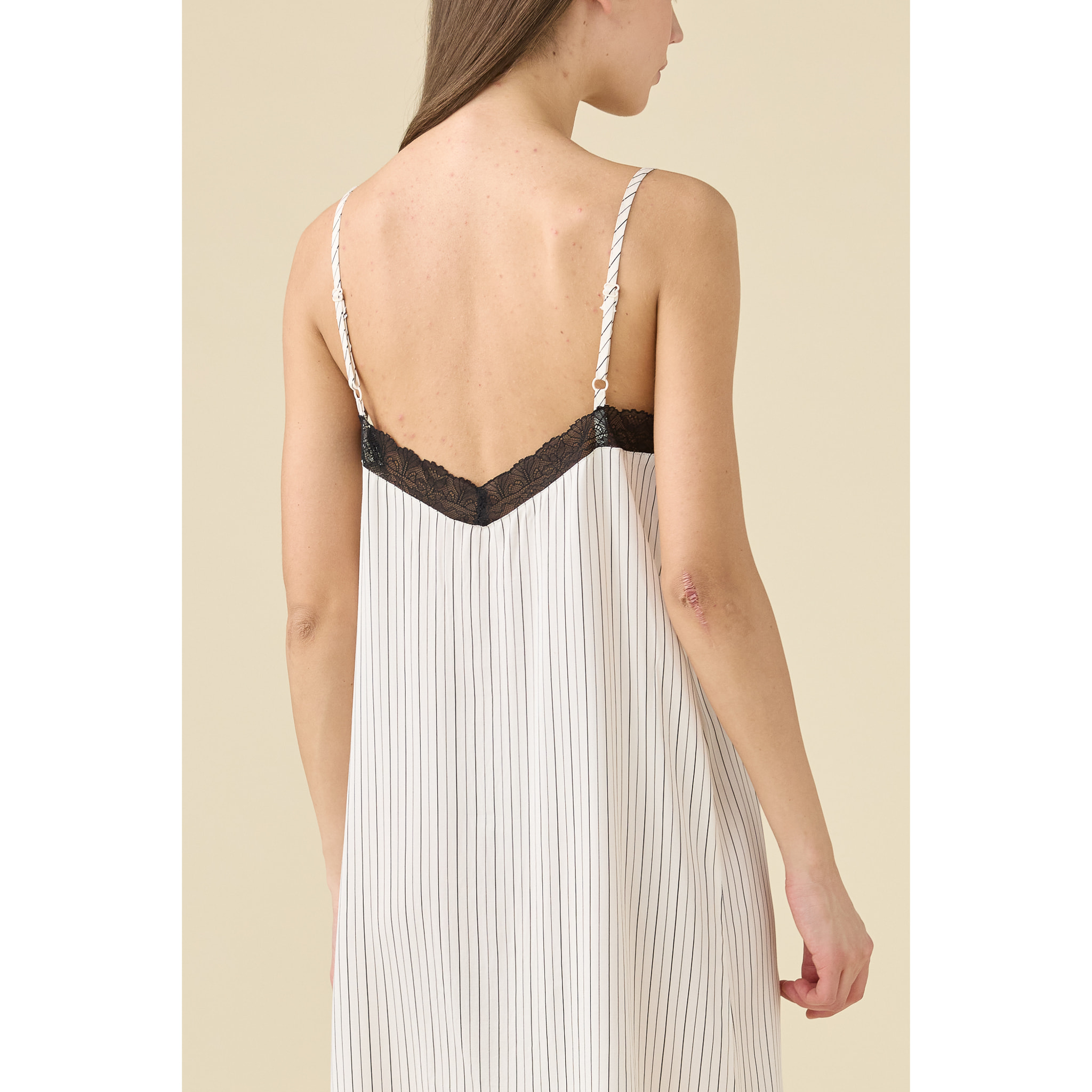 Camicia da notte in viscosa articolo cherie. Noidinotte