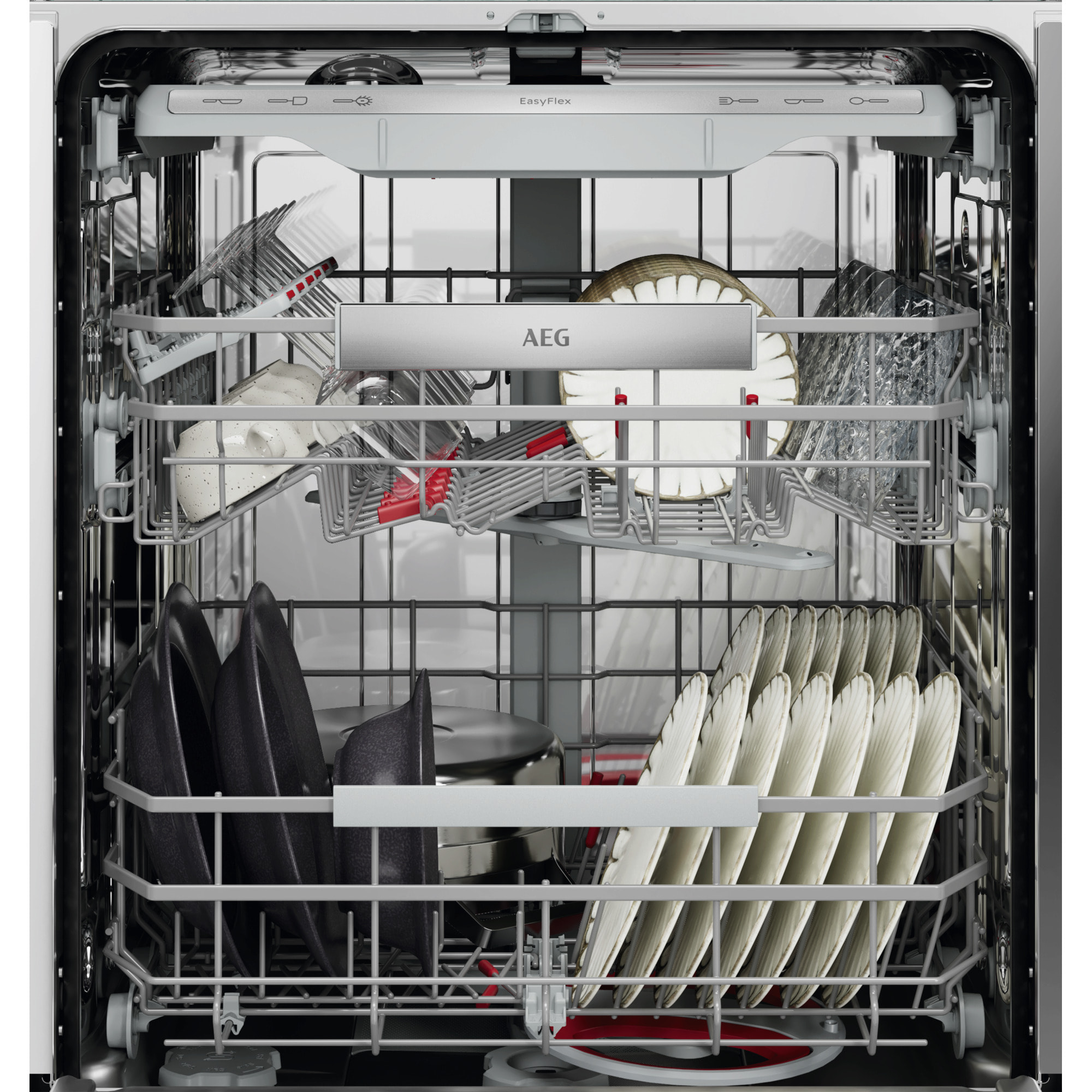 AEG Lavavajillas integrable de 60 cm Serie 8000 Cleaning Performance para 14 cubiertos GI8200A2SG
