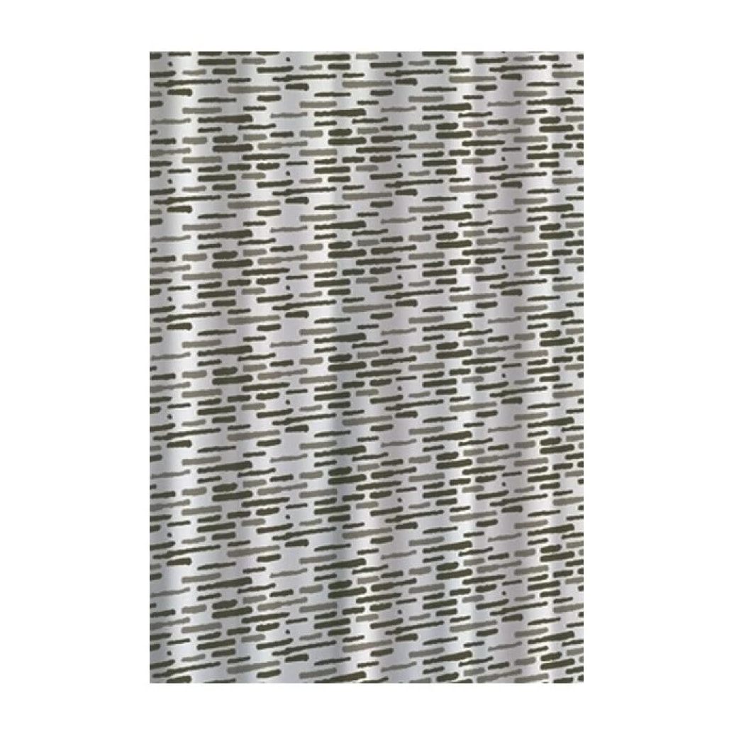Rideau de douche Polyester LOFT 180x200cm QUALITE PREMIUM Chocolat - Anneaux inclus MSV