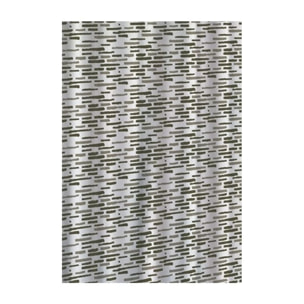 Rideau de douche Polyester LOFT 180x200cm QUALITE PREMIUM Chocolat - Anneaux inclus MSV