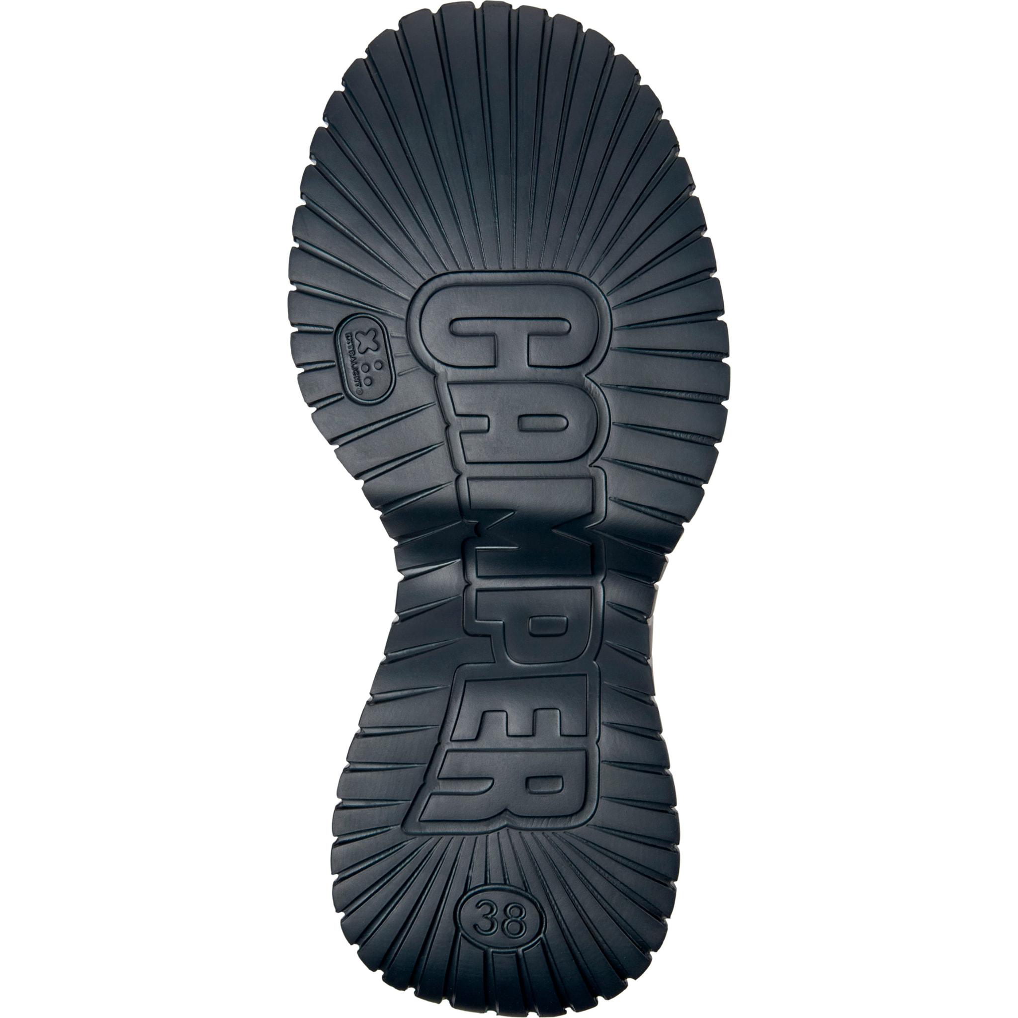 Zapatos de cordones - CAMPER BCN - Verde - Cuero liso
