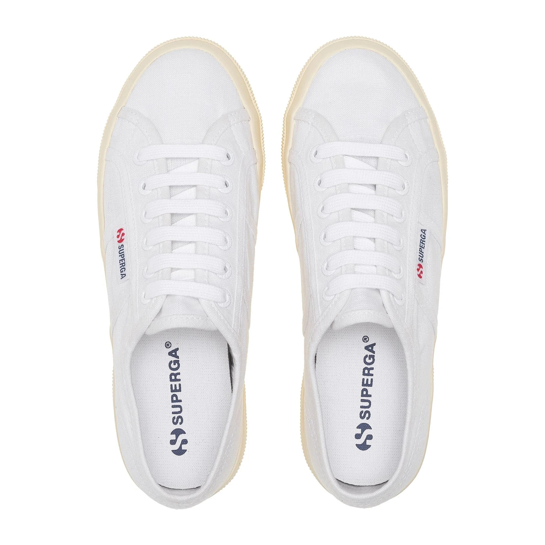 Scarpe da donna Superga Grigio 2740 Platform Linen