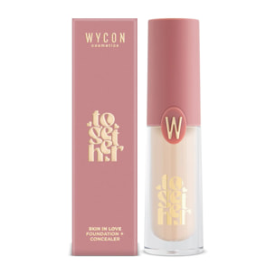 SKIN IN LOVE Fondotinta + correttore arricchito da attivi idratanti