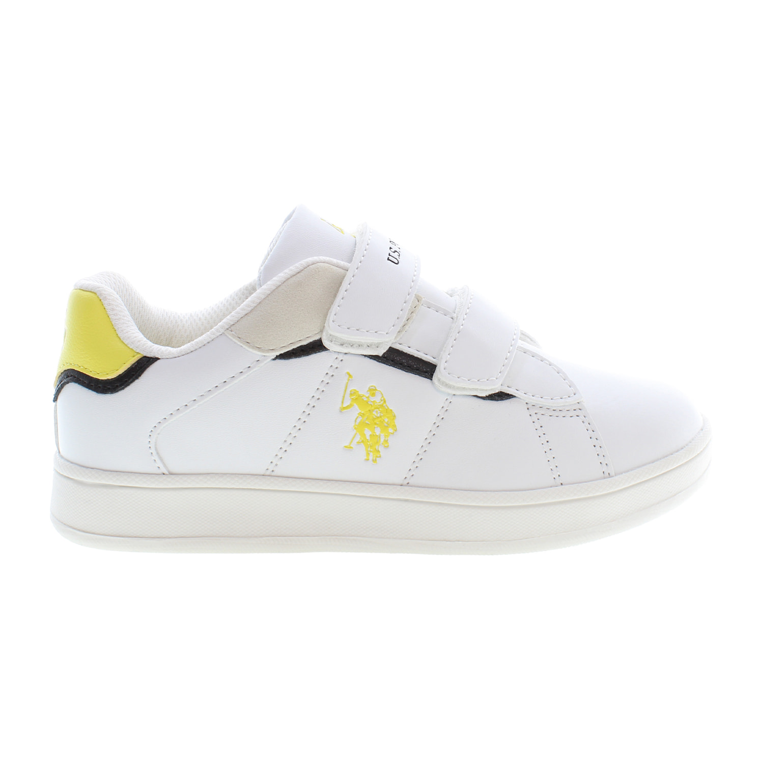 Sneakers U.S. Polo Assn White Yellow