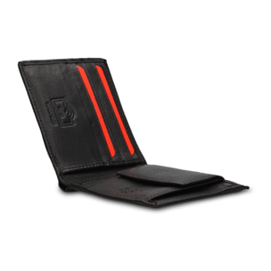 Portafoglio uomo in vera pelle - Modello Erevan Prime - Casual - 11.0 x 9.0 x 1.5 cm