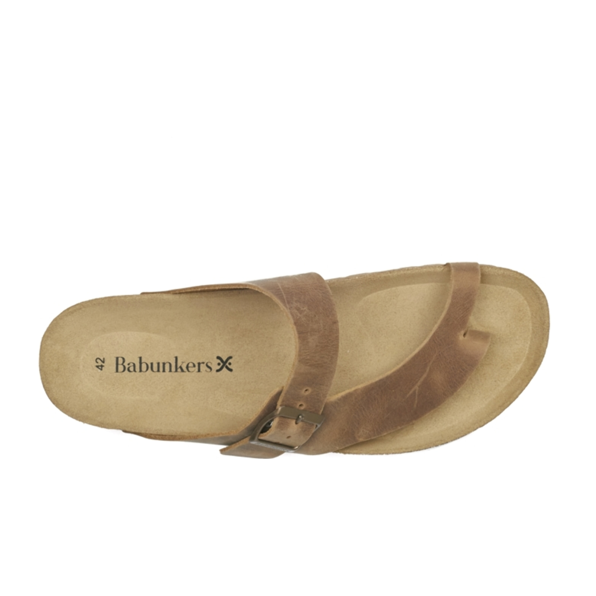 SANDALIA LANZAROTE BABUNKERS MARRON