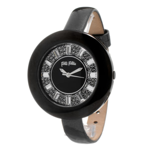 Reloj Folli Follie WF0Y029SSK Mujer Analogico Cuarzo con Correa de Cuero