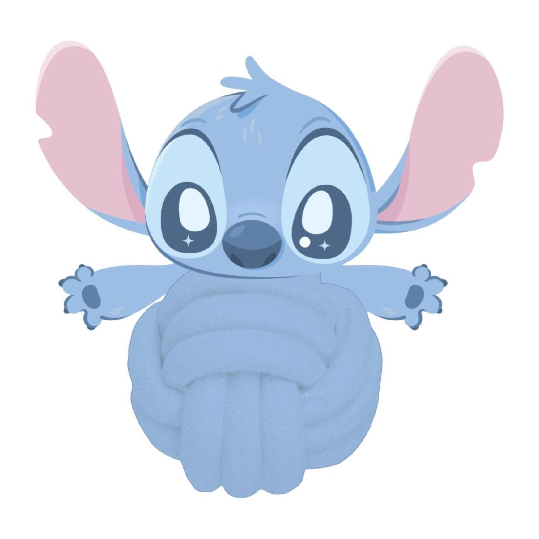 Juguete de pelota de cuerda para perros diseño stitch