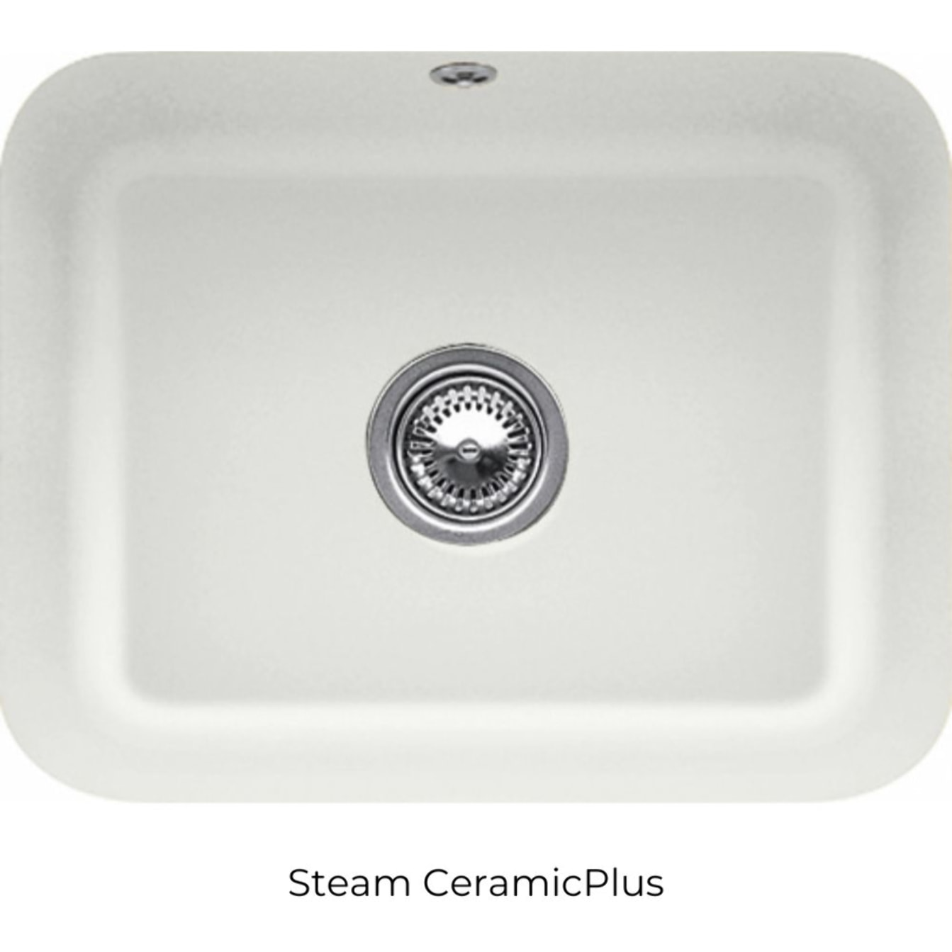 Evier 1 bac Cisterna 60C Steam CeramicPlus