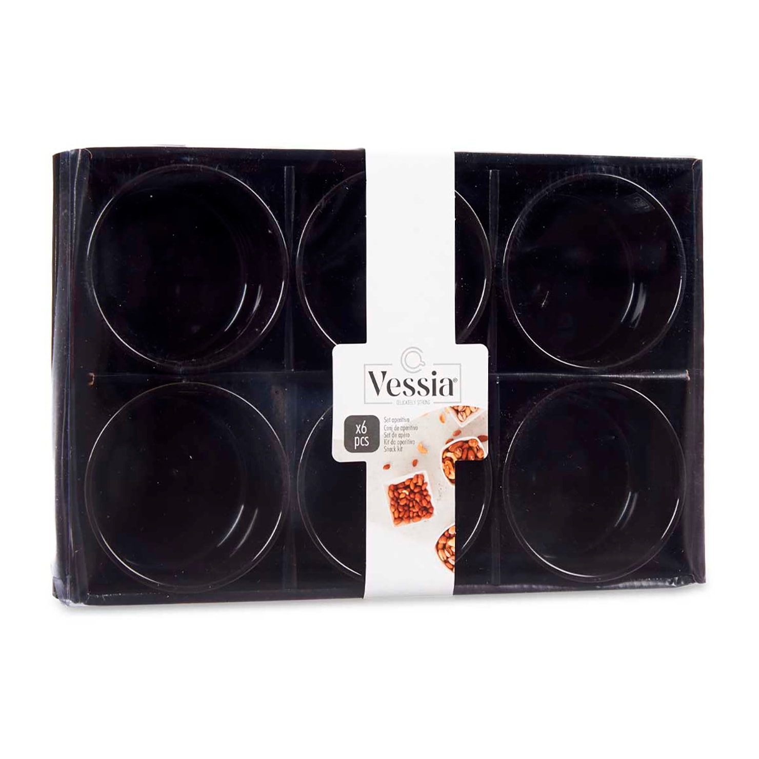 SET 6 BOLS PORCELANA REDONDOS 350ML
