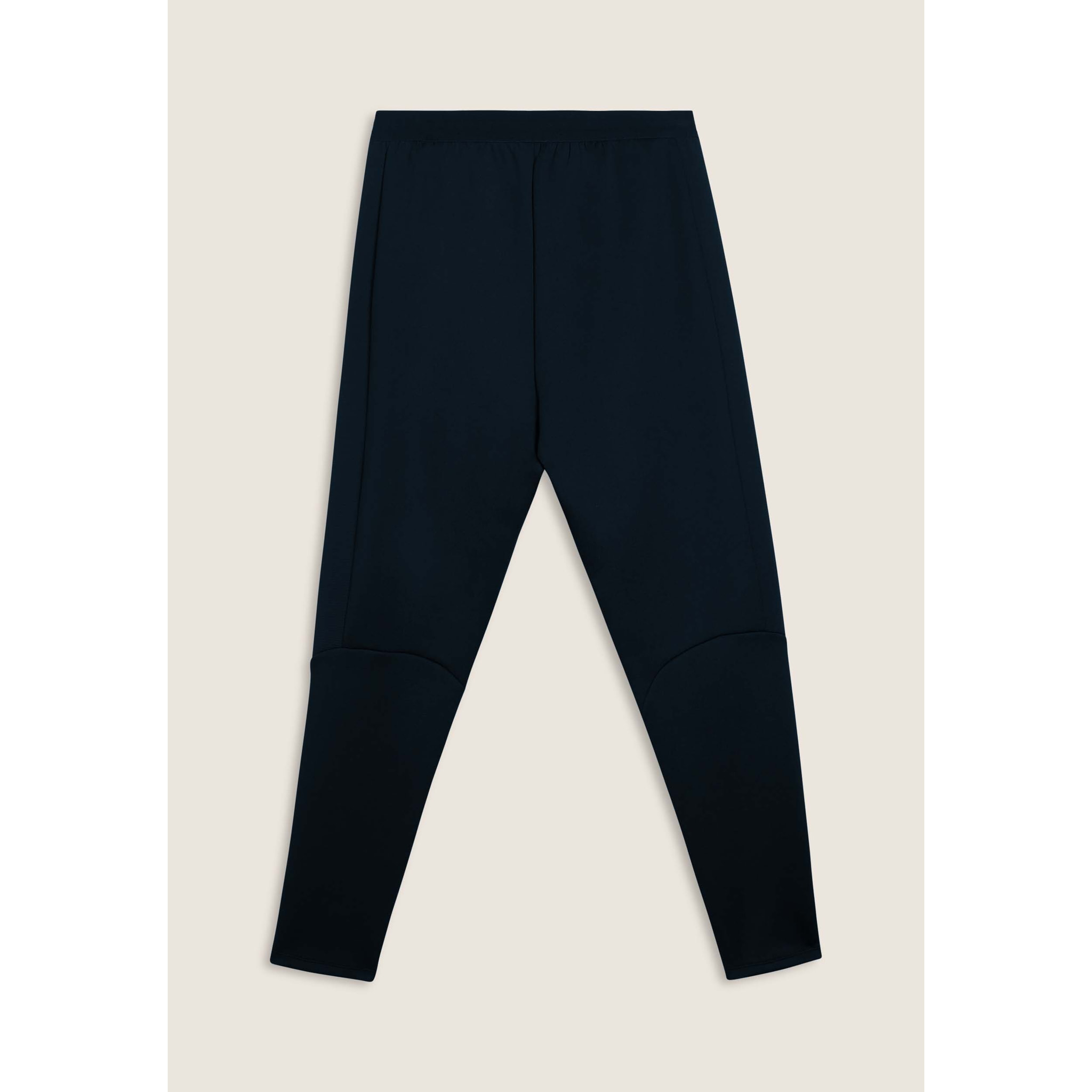 Pantaloni slim in tessuto tecnico con inserti mesh laterali