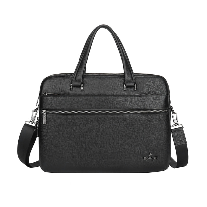 Borsa a mano da uomo - Modello Cadenza Lux - 100% pelle - 40.0 x 30.0 x 12.0 cm