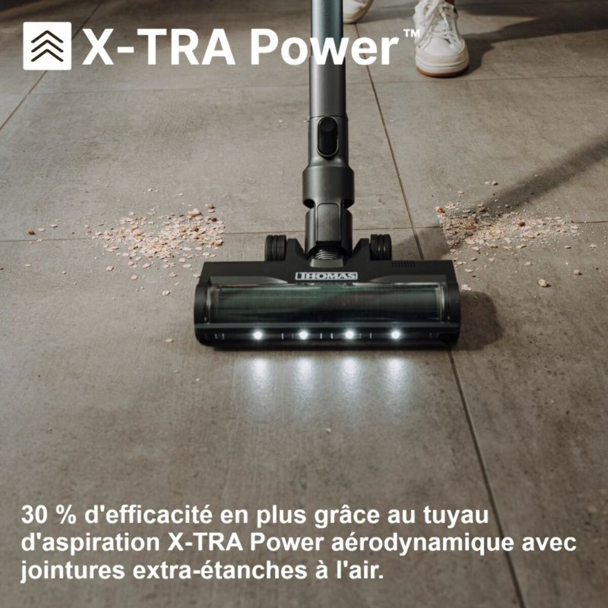 Aspirateur balai THOMAS avec sac BX7