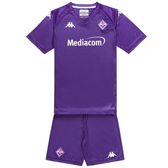 Kappa - Conjuntos Niño Violeta - Kombat Kit 2025 Fiorentina