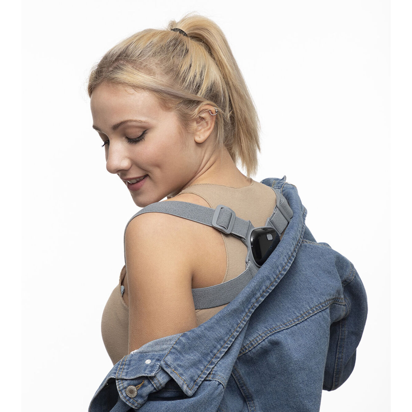 Entrenador de Postura Inteligente Recargable con Vibración Viback InnovaGoods