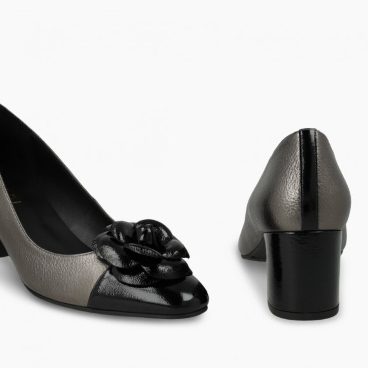 ZAPATOS DE SALÓN GRISES ROLONA