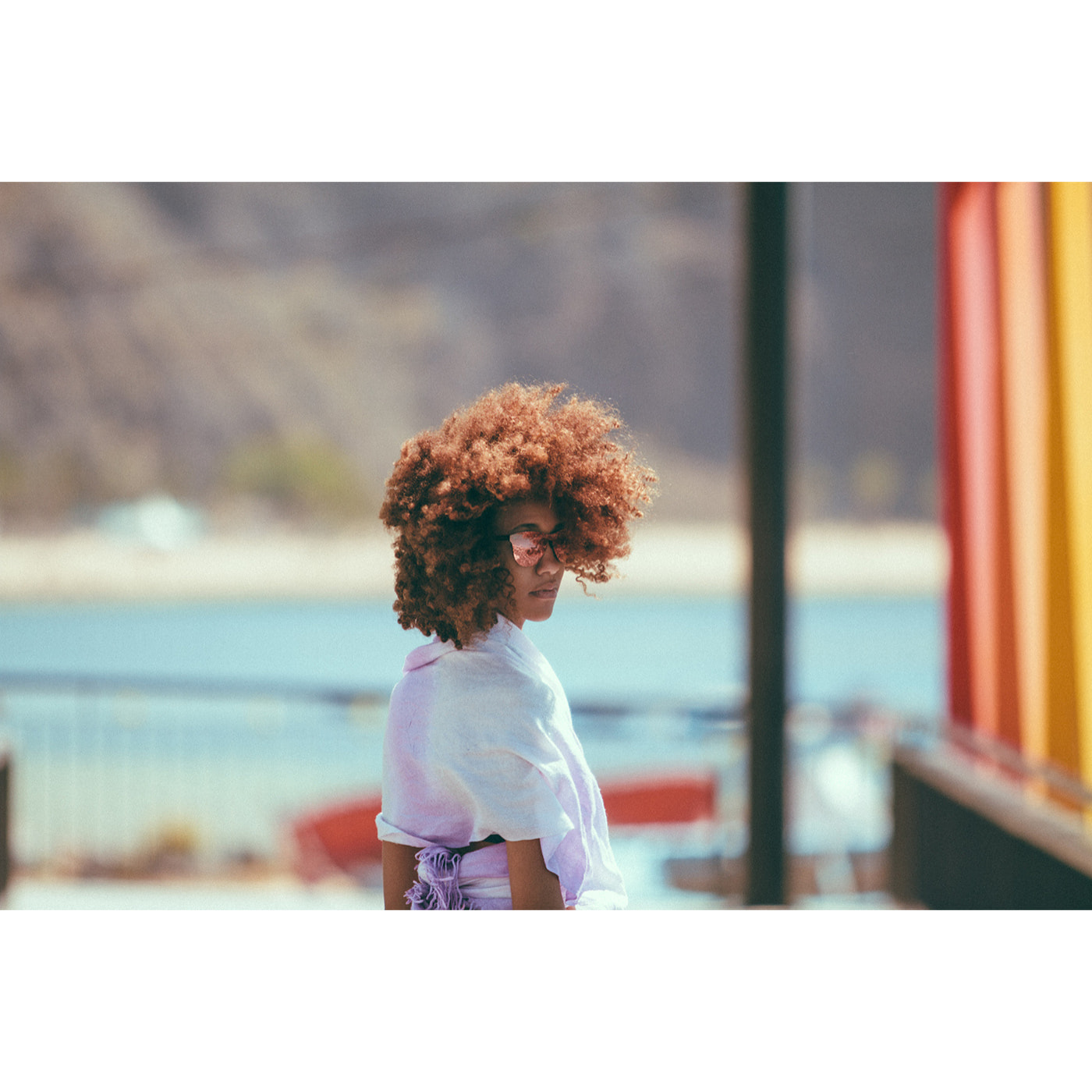 OCCHIALI DA SOLE OCEAN LA MISSION in rosa