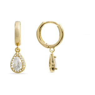 Pendientes Lux by Lux acabadoss en oro 18k