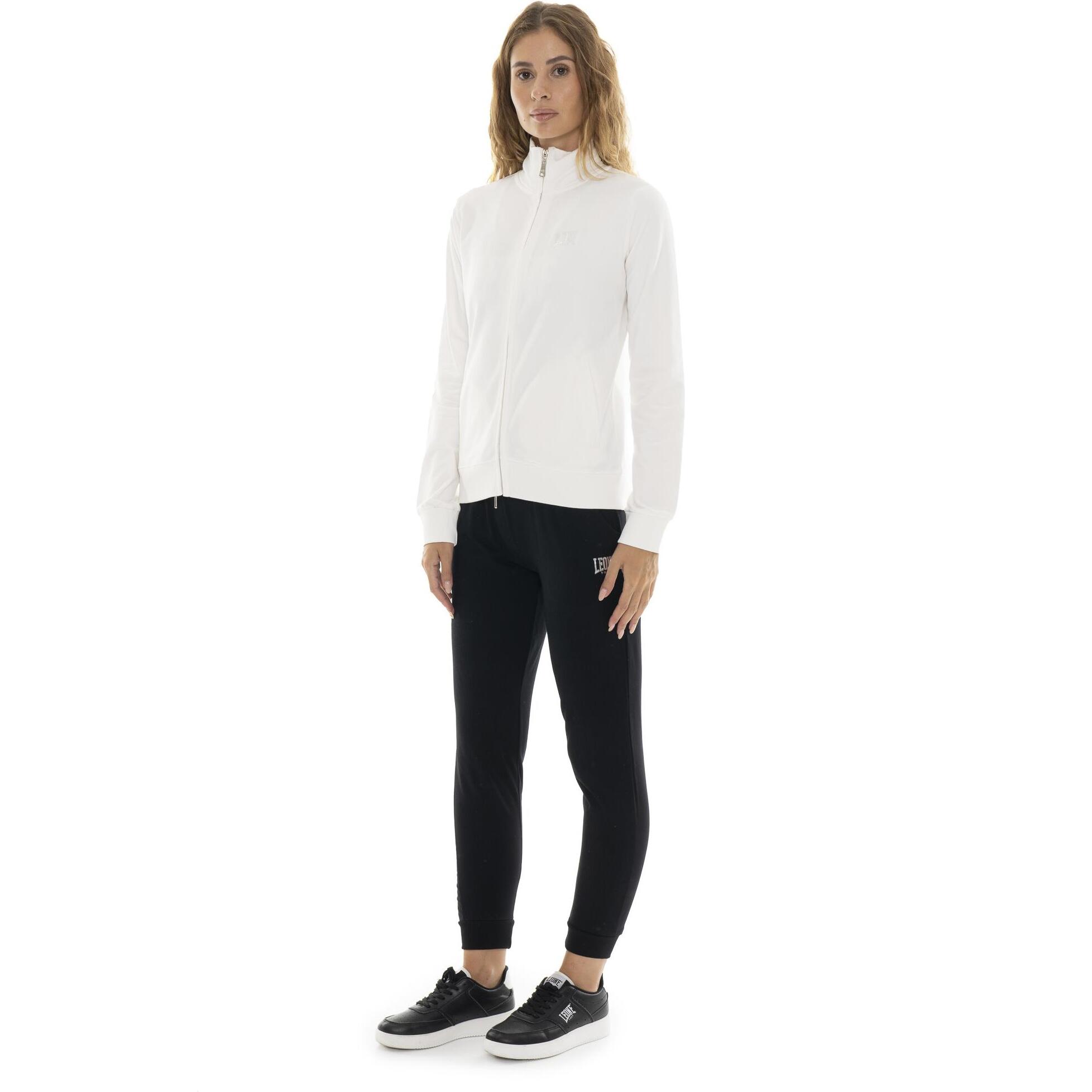 Tuta da donna invernale con colletto e zip "Silver"