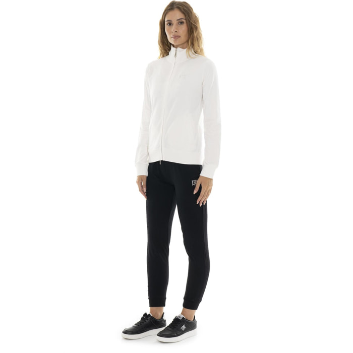 Tuta da donna invernale con colletto e zip "Silver"