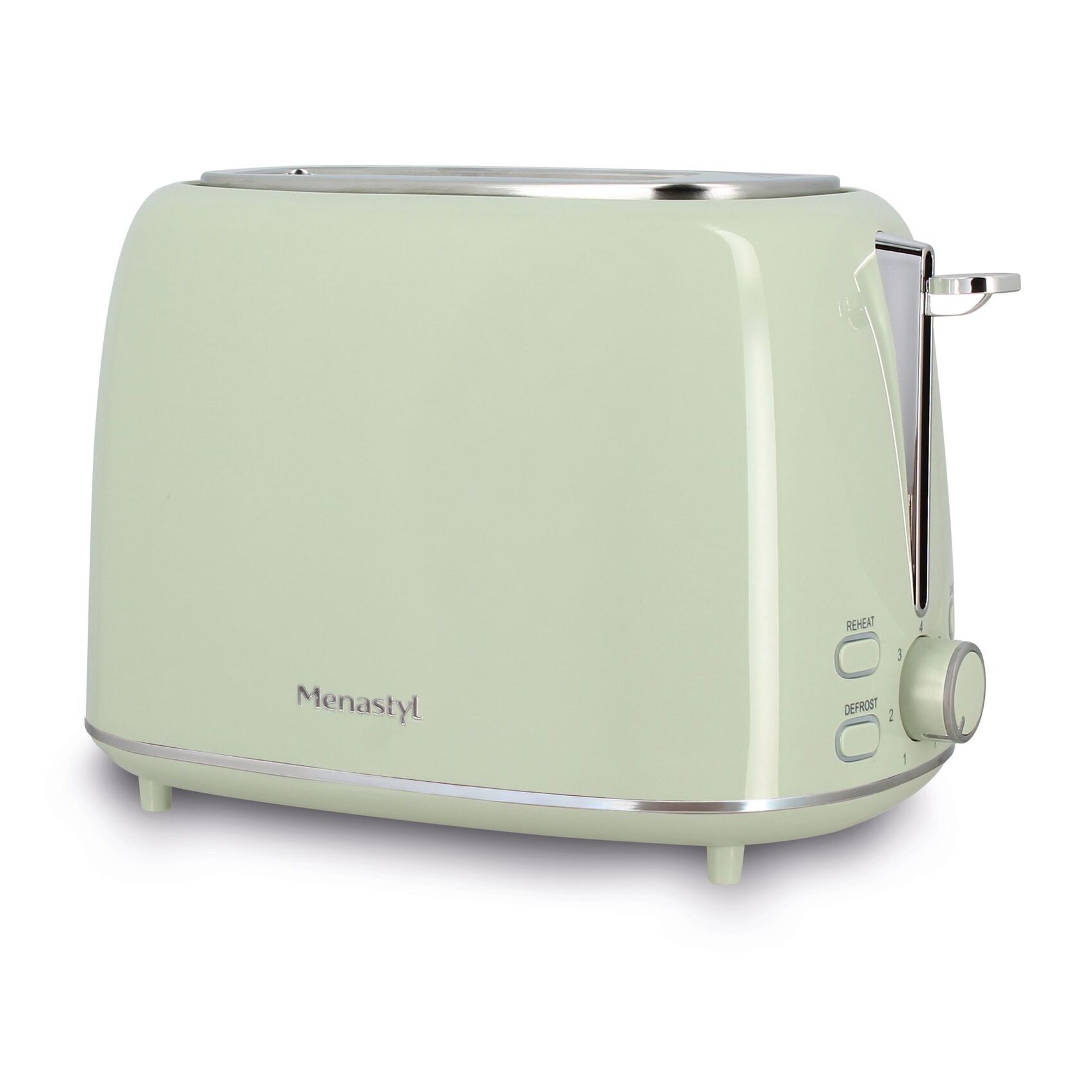 Grille pain 2 tranches celadon RETRO
