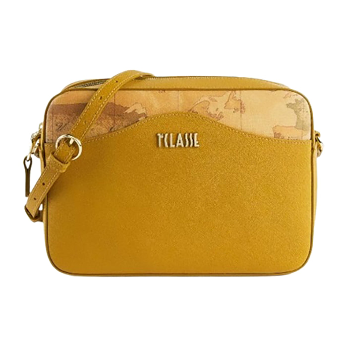 Alviero Martini 1a Classe Tracollina Clutch Donna Giallo Oliva - Geo