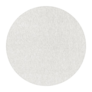 NADOR - Tapis rond de salon moderne Creme