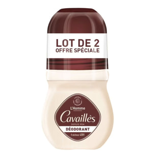 Dermato Homme - Lot de 2 Déodorant Roll-On 48h 50ml