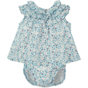 Vestido con braguita - Aguamarina