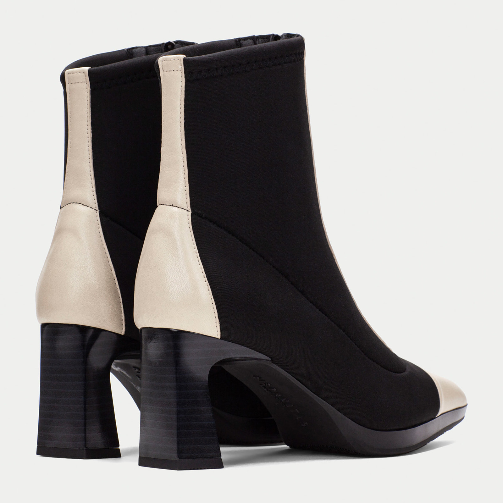 Botin Ankara Negro milk 7 cm