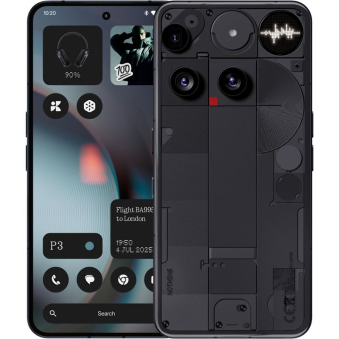 Smartphone NOTHING Phone 3 Noir 512Go