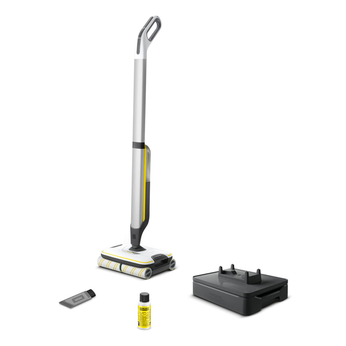 Nettoyeur de sols sans fil Karcher FC 7 Cordless- aspire- lave et sèche - 4 rouleaux - Autonomie 45 min- 500 tr/min