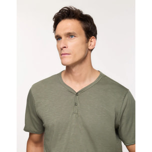 Camiseta Manga Corta Caqui - Kairox