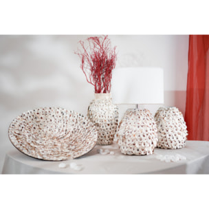 Centrotavola in bamboo e conchiglie Riviera