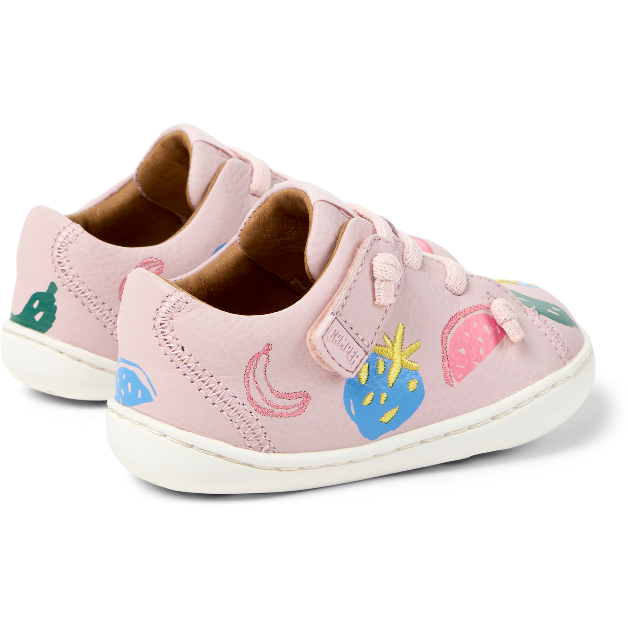 Sneakers - CAMPER Peu Cami Twins - Rosa - Pelle liscia