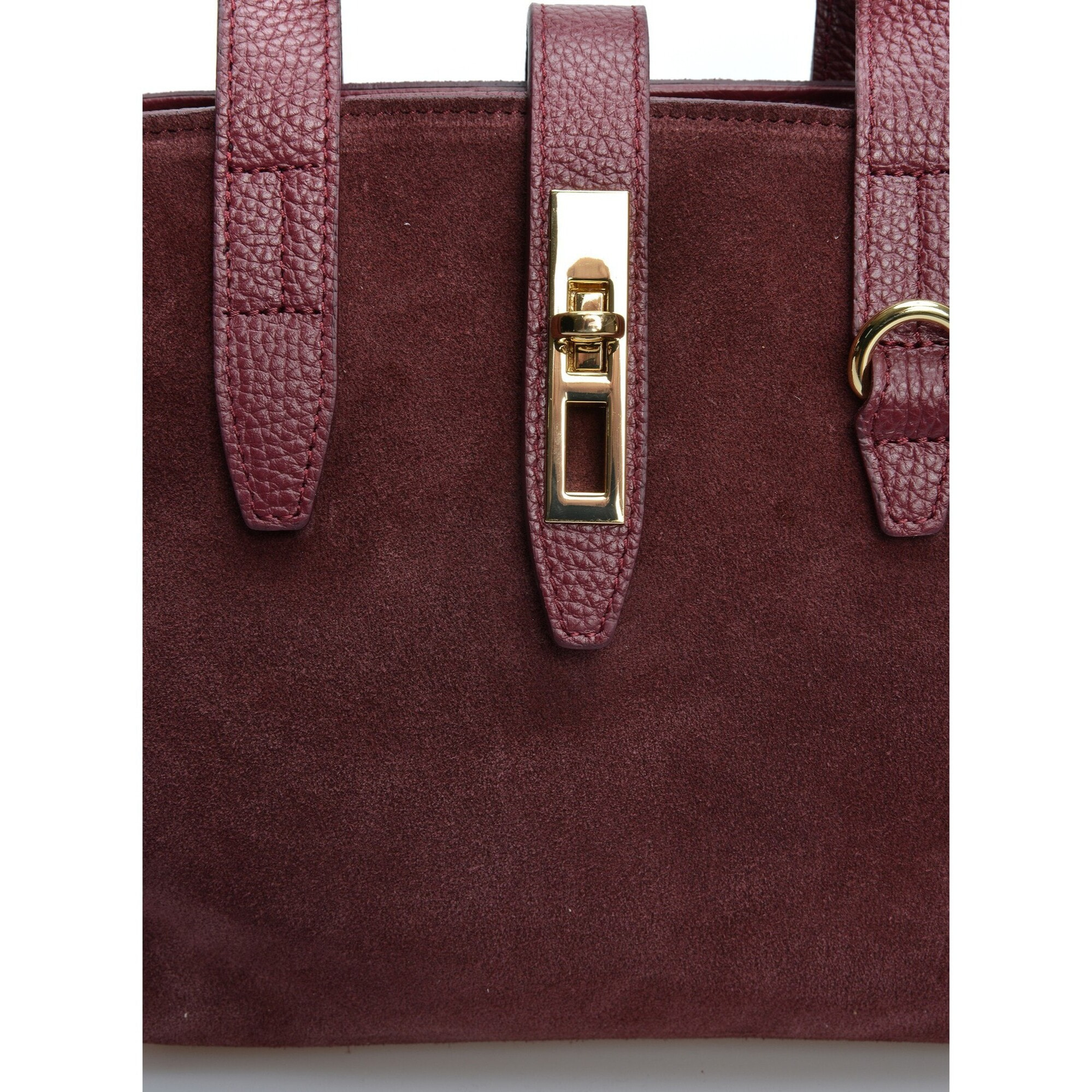 Borsa a mano Isabella Rhea Bordeaux