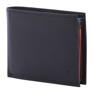 Portafoglio  da uomo In Vera pelle Made in Italy 10x12x3 cm