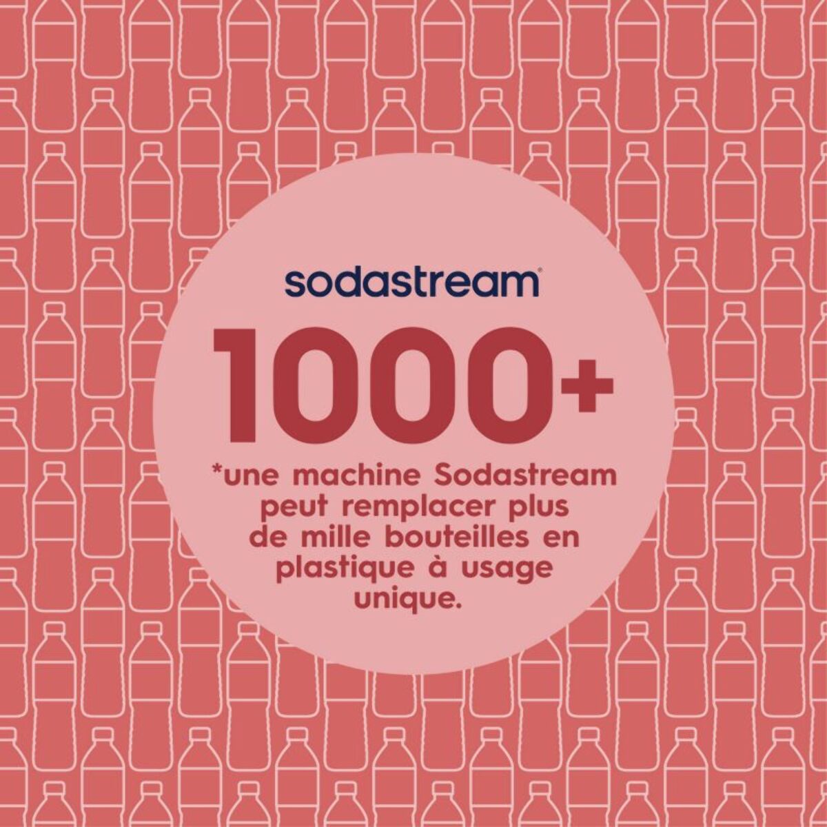 Bouteille SODASTREAM 1L Fuse Pepsi édition limitée