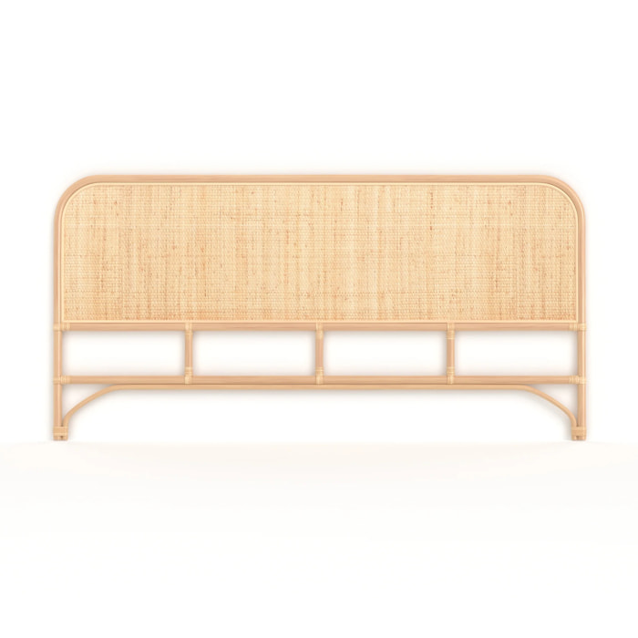 Tête de lit 180 cm en rotin naturel - Grace
