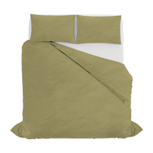 PARURE COPRIPIUMINO WATER WASHED, 100% Microfibra, No Stiro - OCRA