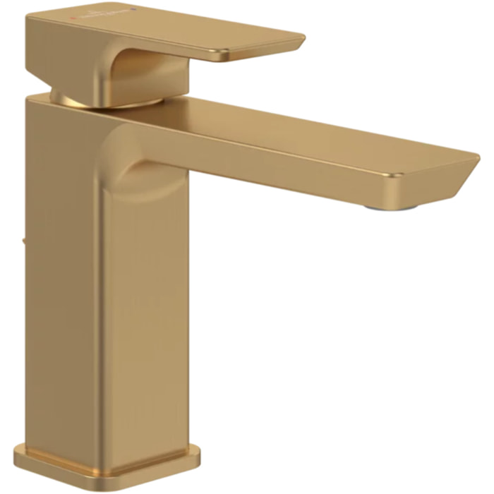 Mitigeur lavabo Subway 3.0 avec tirette Brushed Gold