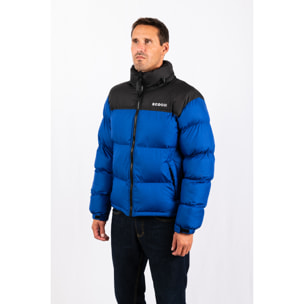 Chaqueta Lisboa short jacket marca ECOON - Azul claro / Negro