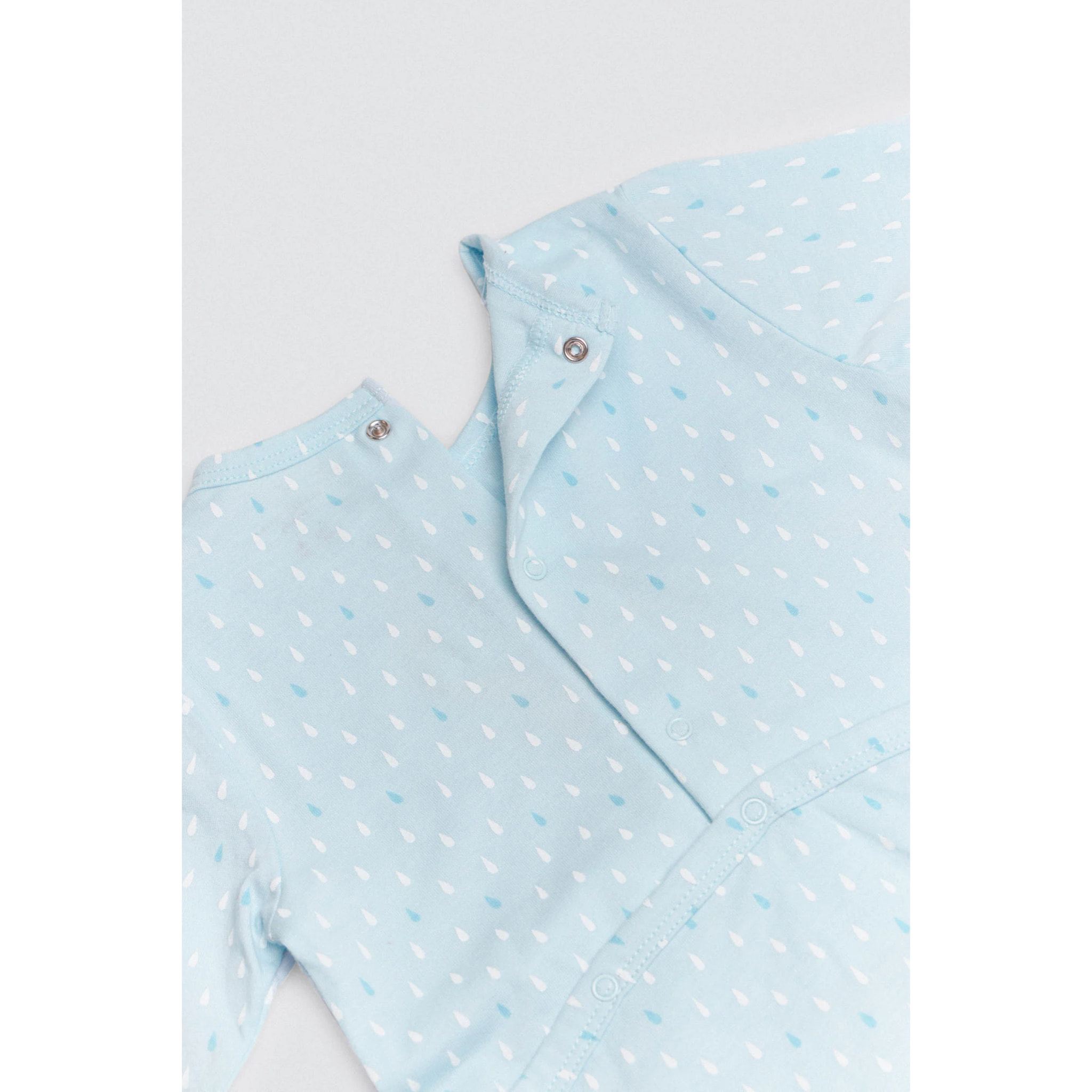 Tutina per neonato Ocean Tales manica lunga blu